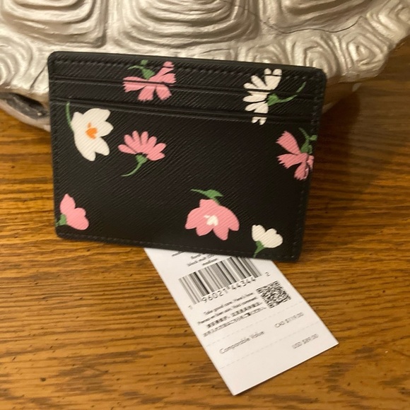 Kate Spade Leather  Card Case -NWT - Picture 2 of 2